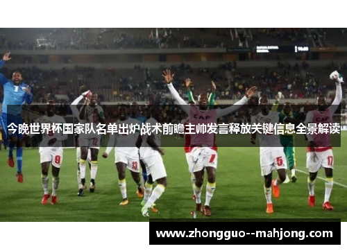 今晚世界杯国家队名单出炉战术前瞻主帅发言释放关键信息全景解读