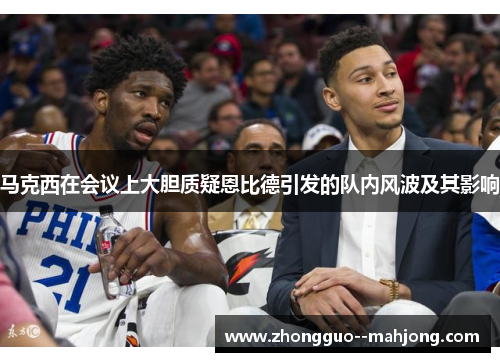 马克西在会议上大胆质疑恩比德引发的队内风波及其影响