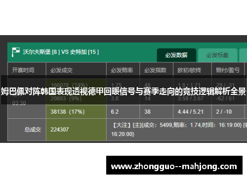 姆巴佩对阵韩国表现透视德甲回暖信号与赛季走向的竞技逻辑解析全景